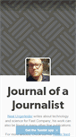 Mobile Screenshot of journalofajournalist.com